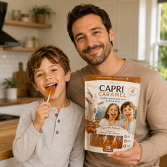 Capri Caramel - Sucette au Lait de Chèvre